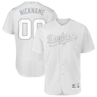 Los Angeles Dodgers Majestic 2019 Players' Weekend Flex Base Roster Customized White Jersey,We sell and wholesale Los Angeles Dodgers Majestic 2019 Players' Weekend Flex Base Roster Customized White Jersey on line form chian!